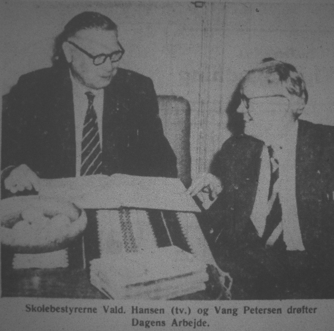 Valdemark Hansen og Thomas Vang Petersen